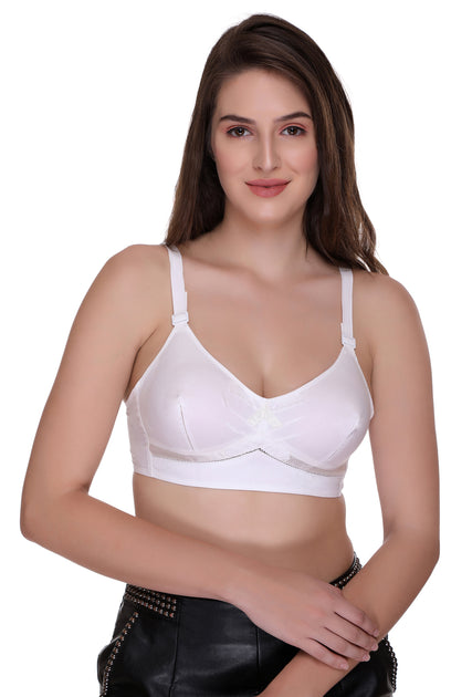 Cotton Non-Padded Air Bra S017, White, Size: Free Sizes at Rs 50/piece in  Surat