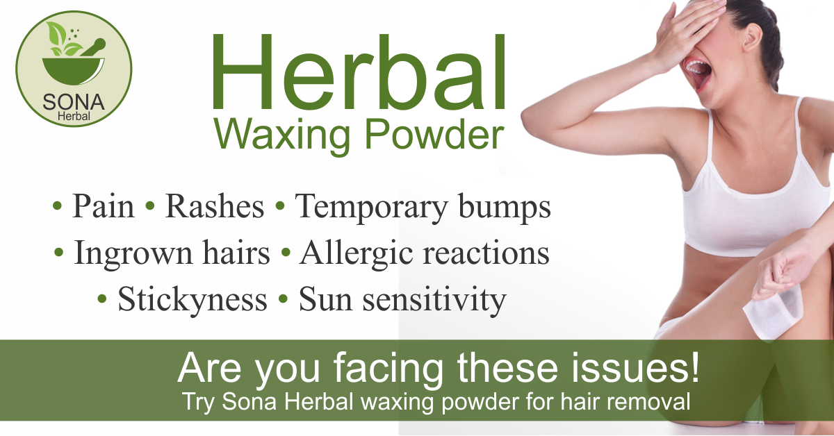 Hair Removal herbal Waxing powder