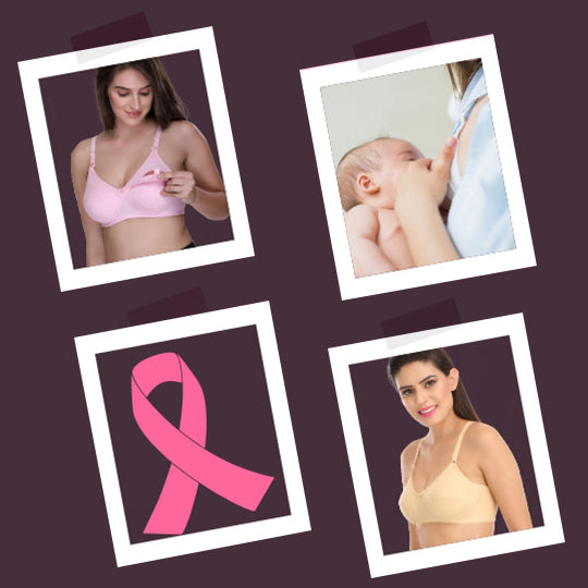 Sona Women'S Full Cup Cotton Breast Cancer, Mastectomy Bra Skin