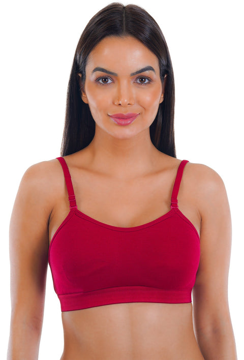 Sona Women Bra ,Sports Bra, Gym Bra, High Impact Bra, Exercise Bra, SONAEBUY, Sport Bra 016, Maroon