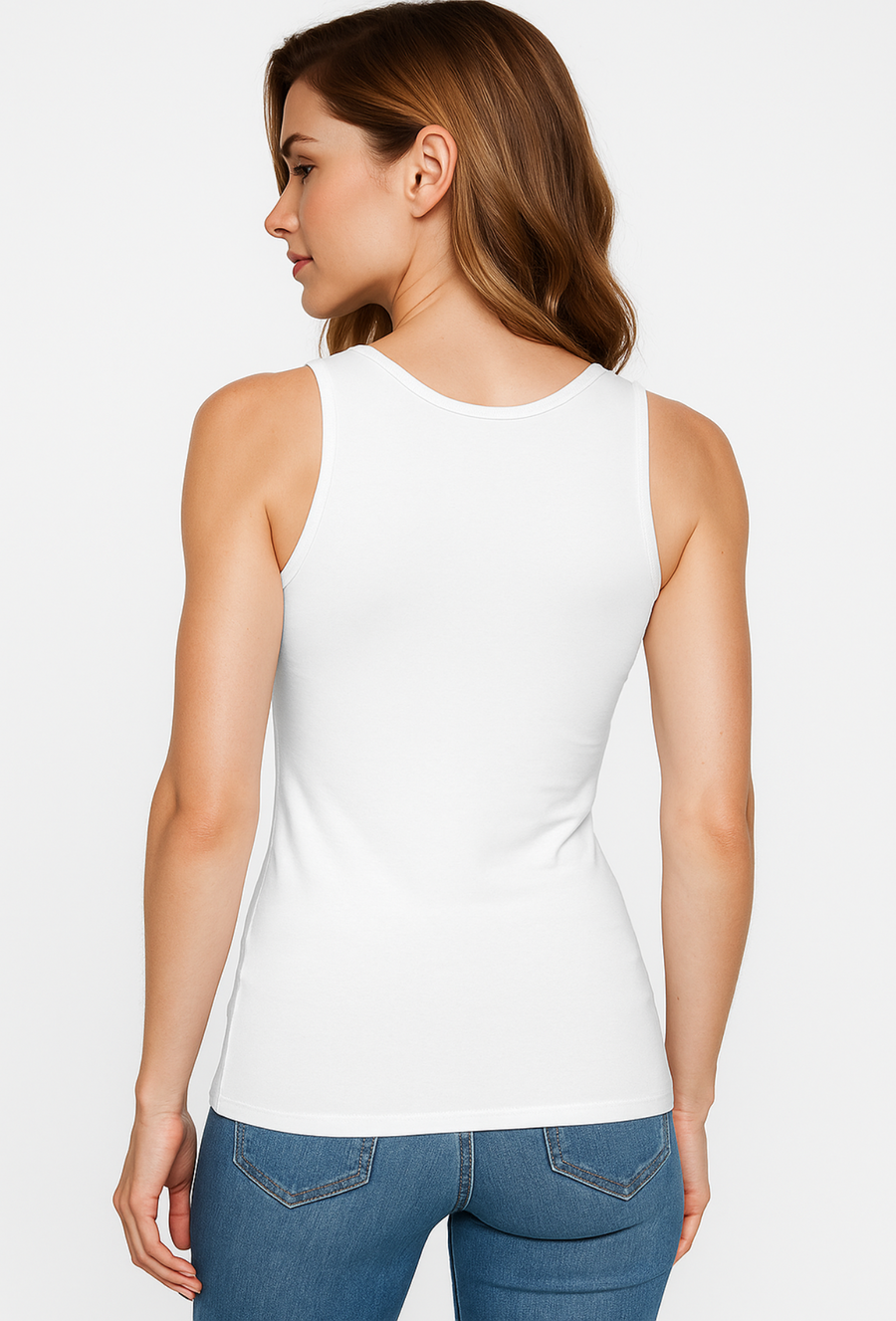 White Sando 8009 Camisole for Girls
