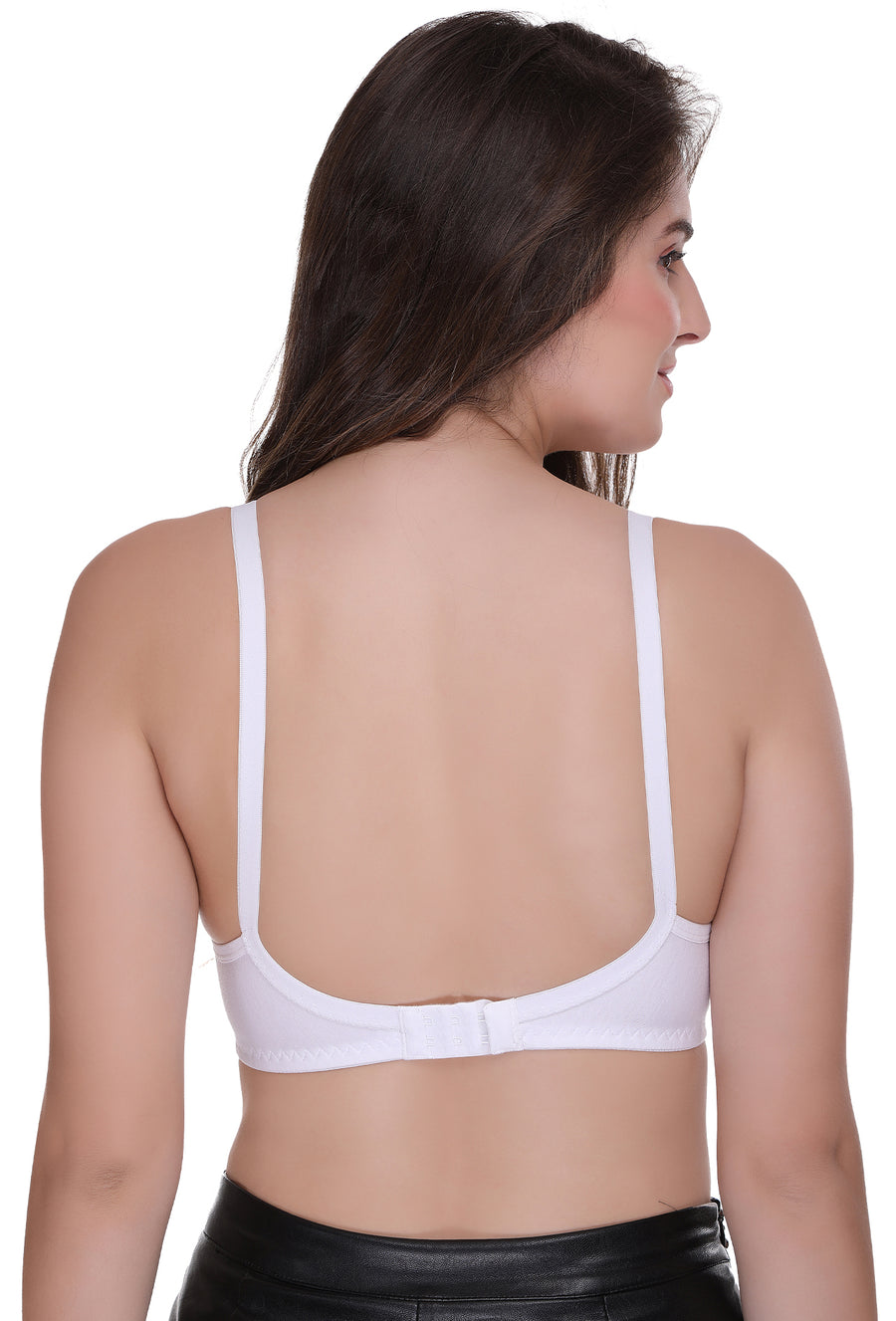 Sona Maternity Women White Bra in Cotton Fabric Nursing/Feeding Bra