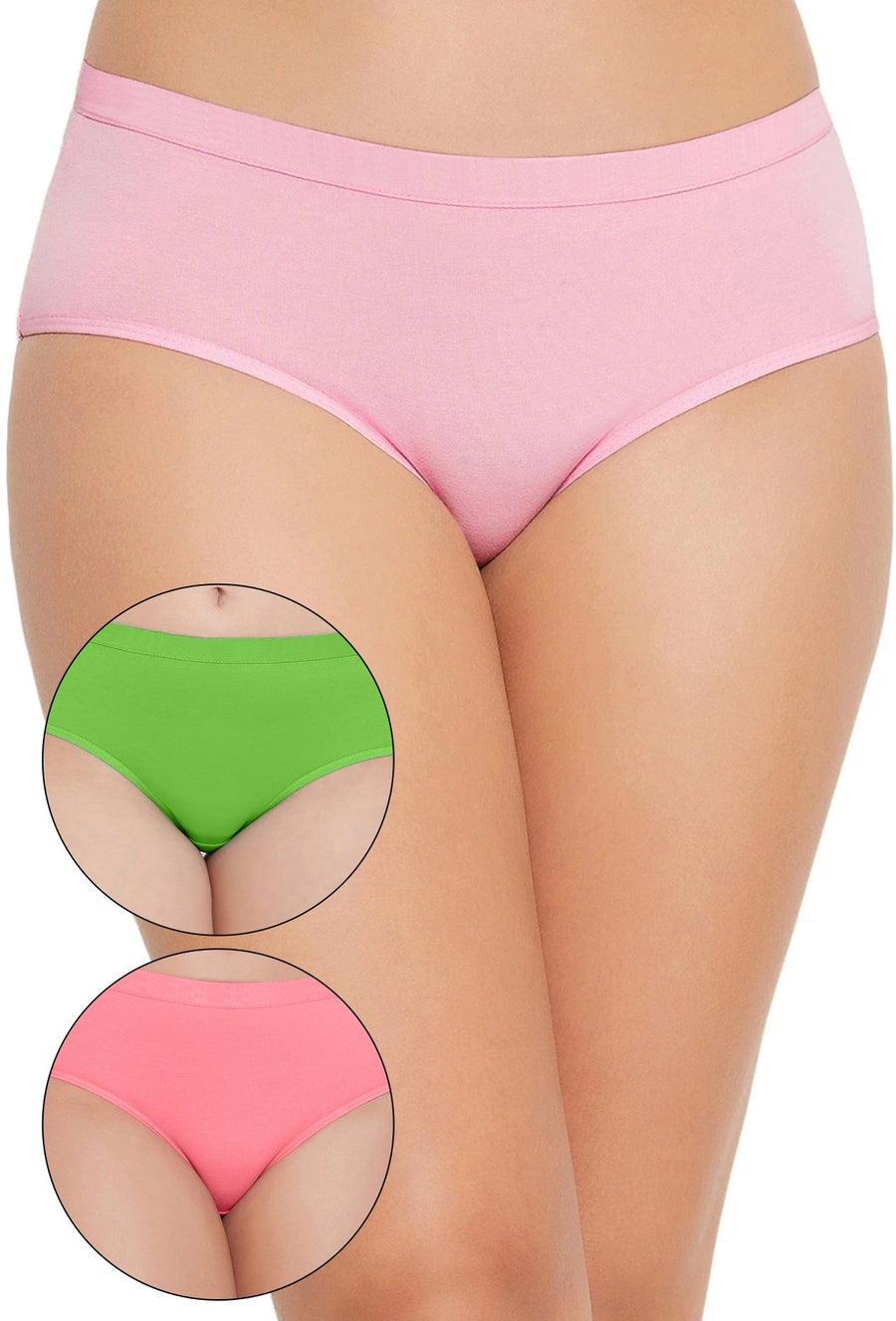 Sona Women PANTIES,ACTIVEWEAR,LINGERIE,HIPSTER, BIKNI, BRA PANTY SETS, PLUS SIZE PANTY, SONAEBUY, B-PNK-CRL-GRN