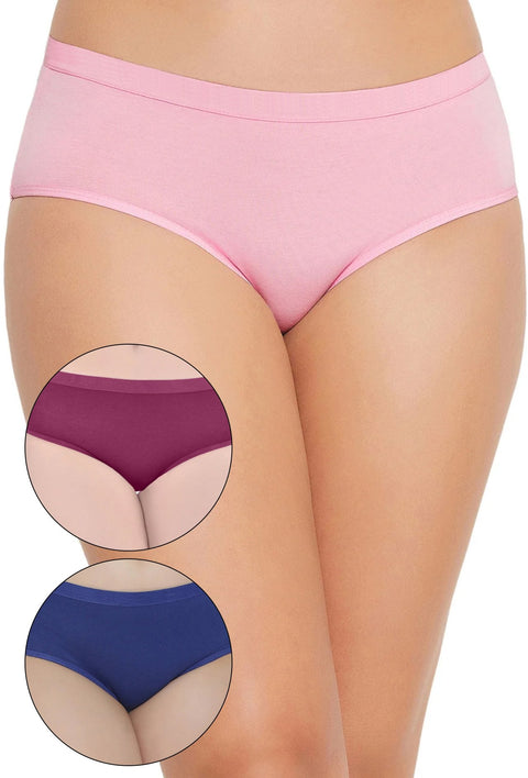 Shop Fashion 3-PCS Of Ladies Invisible Panties Set- Multicolour Online