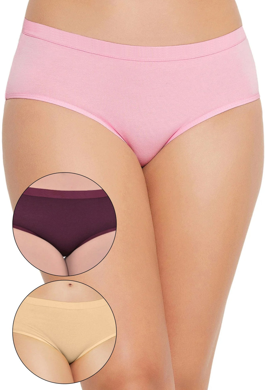 Sona Women PANTIES,ACTIVEWEAR,LINGERIE,HIPSTER, BIKNI, BRA PANTY SETS, PLUS SIZE PANTY, SONAEBUY, B-PNK-SKIN-WINE