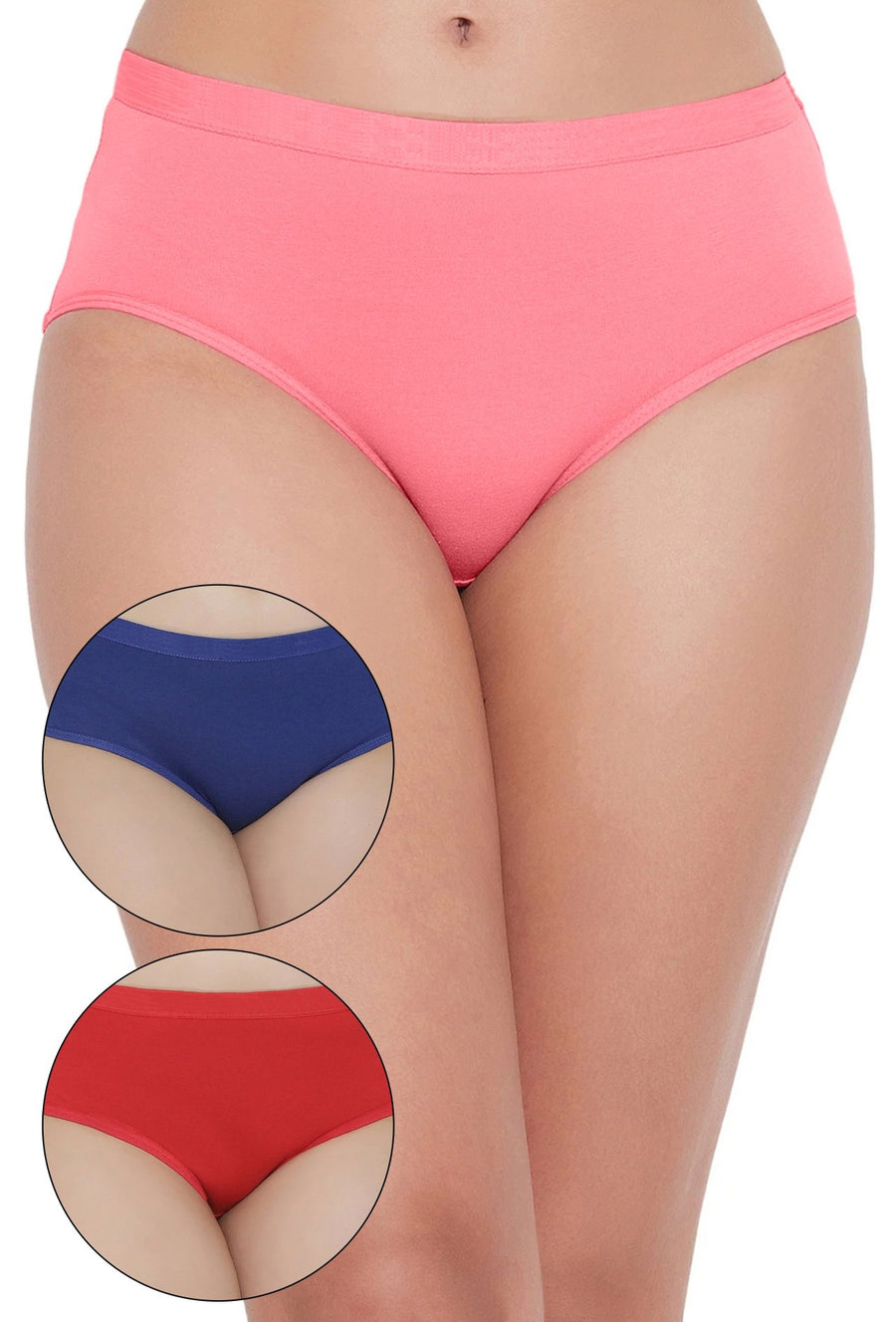 Sona Women PANTIES,ACTIVEWEAR,LINGERIE,HIPSTER, BIKNI, BRA PANTY SETS, PLUS SIZE PANTY, SONAEBUY, CRL-R-BLUE-RED