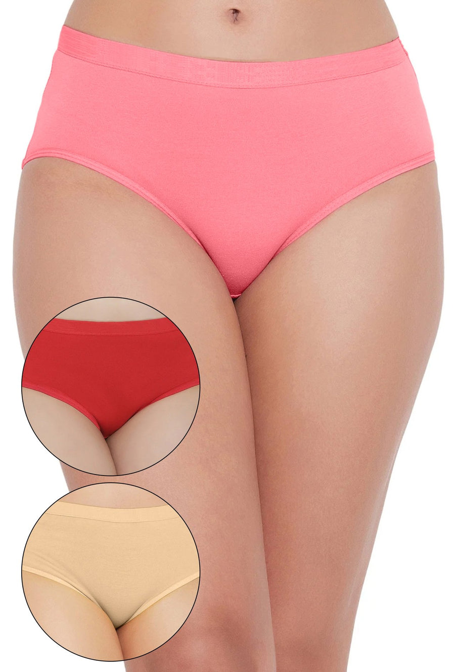 Sona Women PANTIES,ACTIVEWEAR,LINGERIE,HIPSTER, BIKNI, BRA PANTY SETS, PLUS SIZE PANTY, SONAEBUY, CRL-RED-SKIN