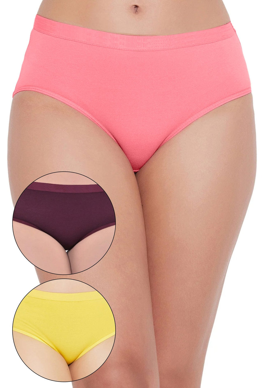 Sona Women PANTIES,ACTIVEWEAR,LINGERIE,HIPSTER, BIKNI, BRA PANTY SETS, PLUS SIZE PANTY, SONAEBUY, CRL-WINE-YLO