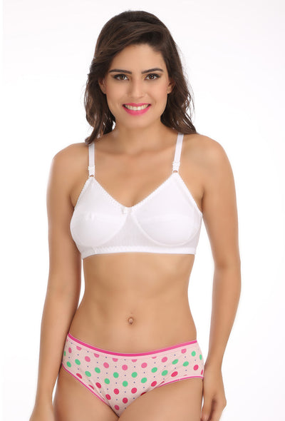 Buy Sonari Zoya Double Layered Non Wired Full Coverage Super Support Bra  (Pack of 2) - Assorted at Rs.950 online