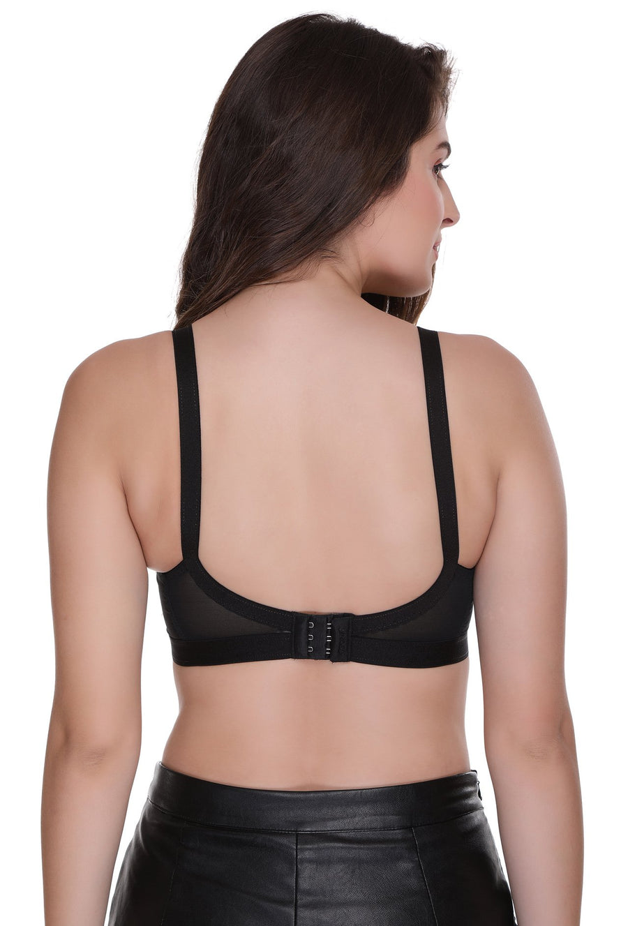 Sona Women Bra ,Cotton Bra, Cross Fit Bra, Hoisery Cotton Bra, Cross  Fit, LINGERIE,SONAEBUY, Black