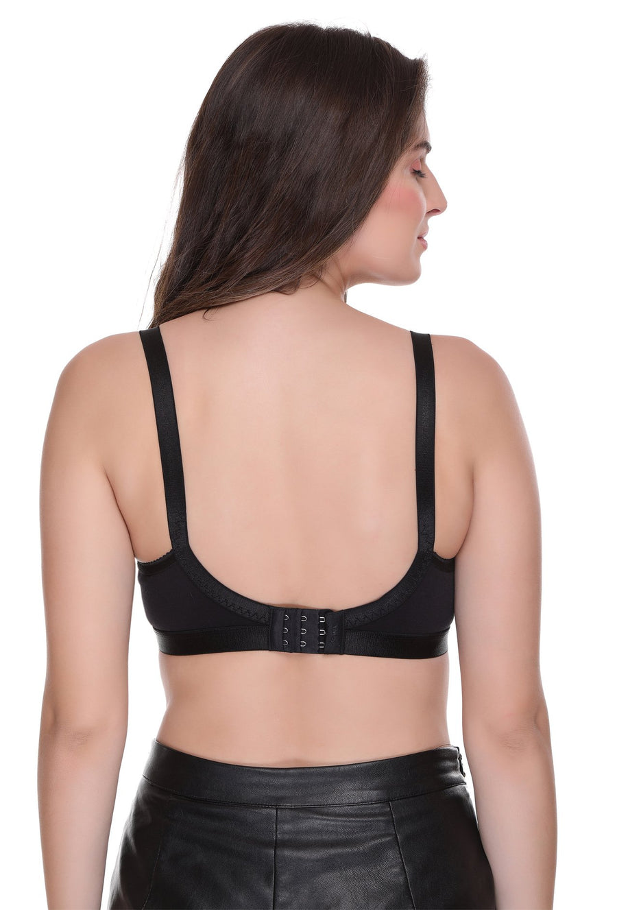 Sona Women Bra ,Delicate Super Bra, Cotton Bra, Plus Size Bra, Chiken Cotton Bra, LINGERIE,SONAEBUY, Black