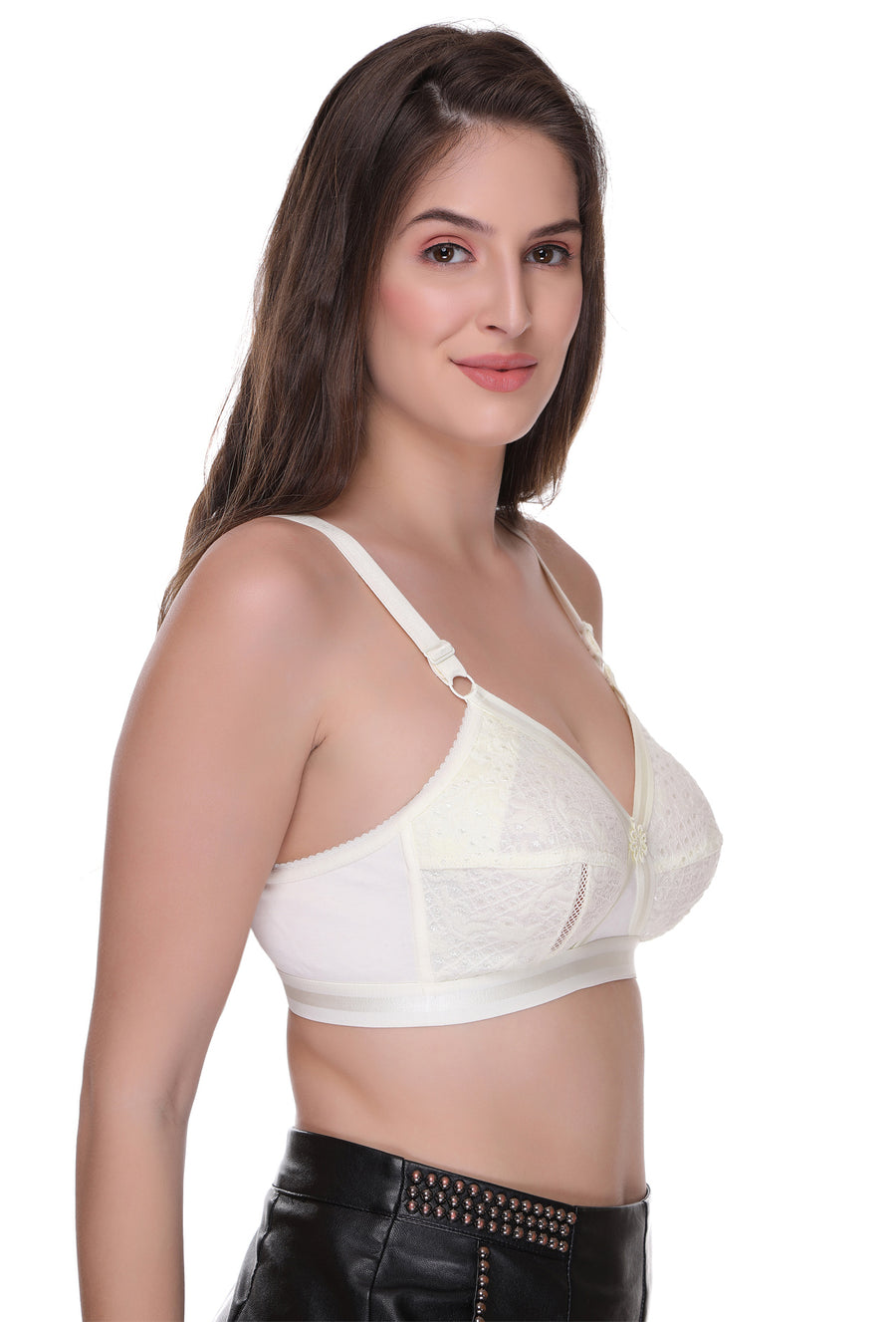 Sona Women Bra ,Delicate Super Bra, Cotton Bra, Plus Size Bra, Chiken Cotton Bra, LINGERIE,SONAEBUY, Lemon