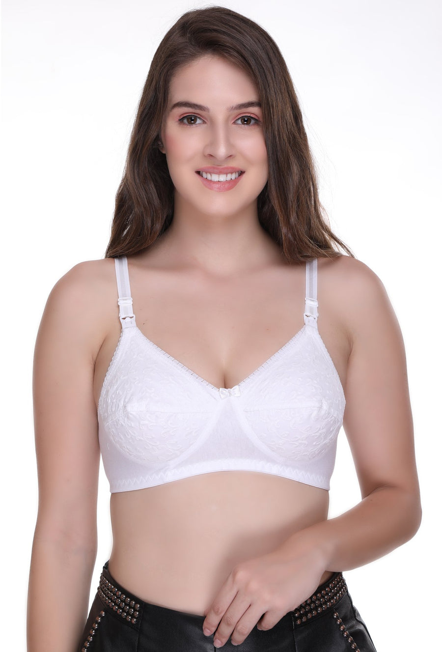 Sona Women Feeding Bra ,Maternity Bra,Nursing Bra,LINGERIE,SONAEBUY, Bra, Feeding Bra, Feeding Chiken Bra, White