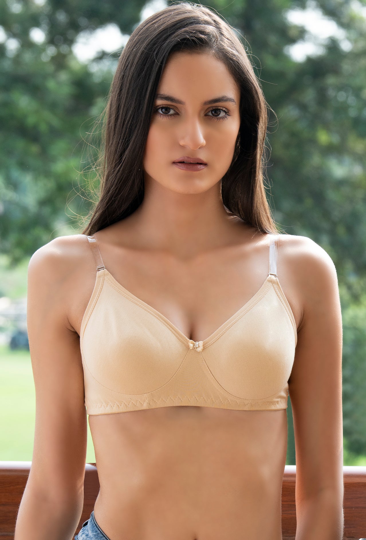 Sona Women'S Backless Light Padded Bra With Transparent Back Strap, Size:  75-100 at Rs 365/piece in Sahibabad