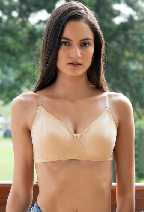 SONA Women's Cotton Full Coverage T-Shirt Bra – M1001 – Online Shopping  site in India