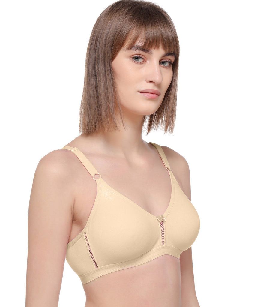 Sona Women Bra ,T-Shirt Bra, Seamless Bra, Sona  M1020, LINGERIE,SONAEBUY, Hoisery Cotton Bra, Non Wired Bra, Red