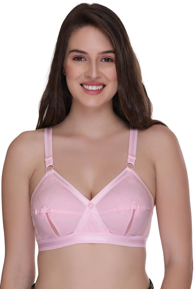 Buy Sona Padded Non Wired 3/4th Coverage Sag Lift Bra - Skin at Rs