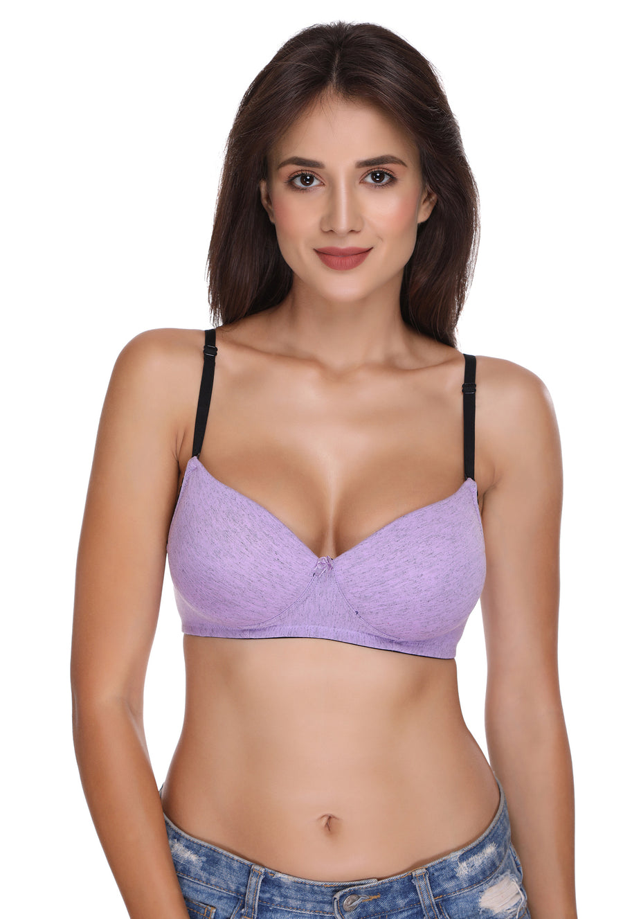 Sona Women Padded Bra, LINGERIE,SONAEBUY, SA50, Lightly padded Bra, Multiway T-Shirt Bra, Lavender