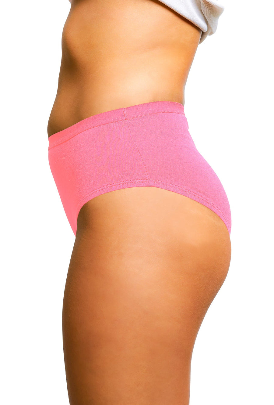 Sona Women PANTIES,ACTIVEWEAR,LINGERIE,HIPSTER, BIKNI, PANTY SETS, PLUS SIZE PANTY, SONAEBUY, 1600, L-Coral