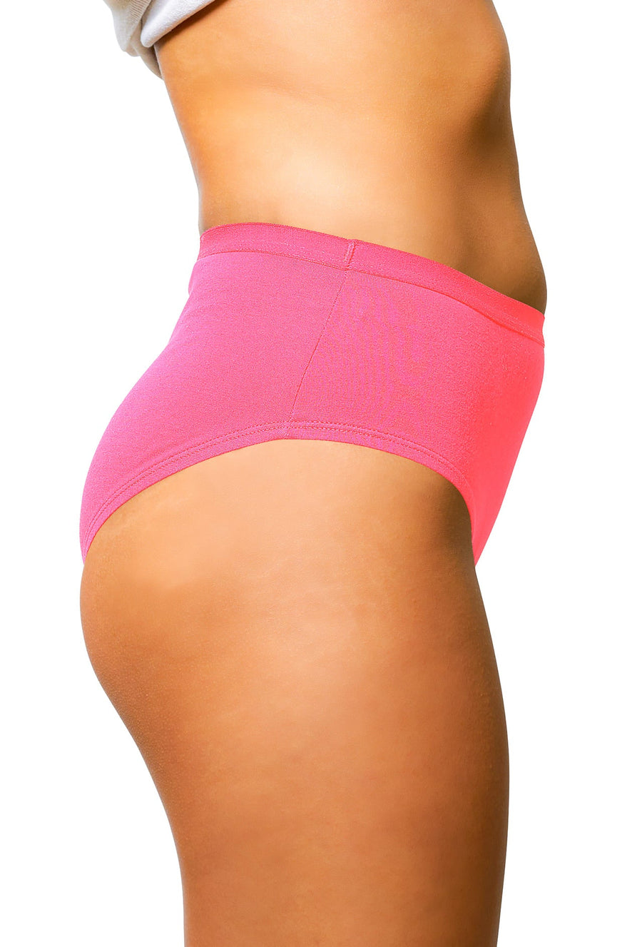 Sona Women PANTIES,ACTIVEWEAR,LINGERIE,HIPSTER, BIKNI, PANTY SETS, PLUS SIZE PANTY, SONAEBUY, 1600, D-Coral