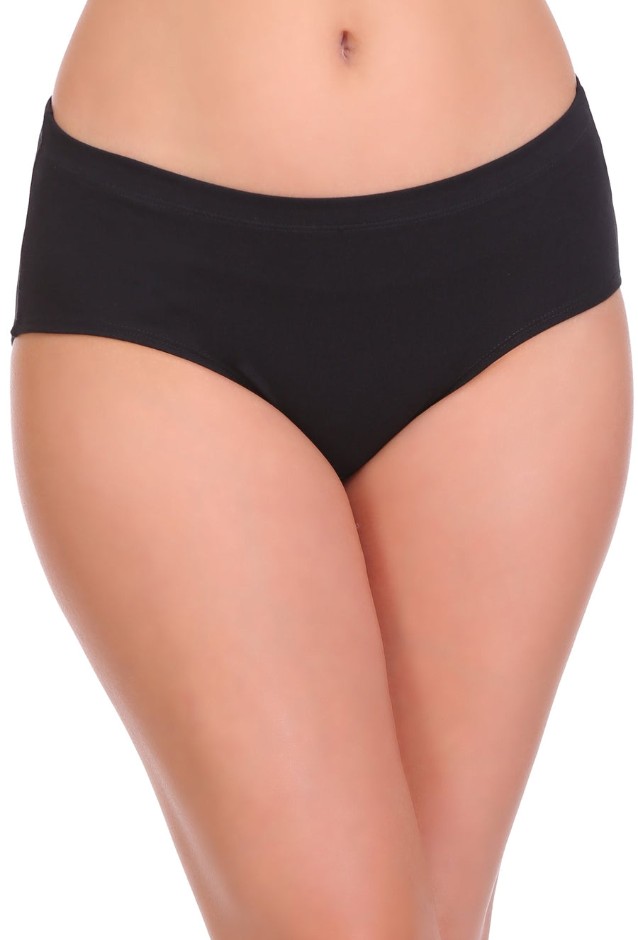 Sona Women PANTIES,ACTIVEWEAR,LINGERIE,HIPSTER, BIKNI, PANTY SETS, PLUS SIZE PANTY, SONAEBUY, 8000, Black