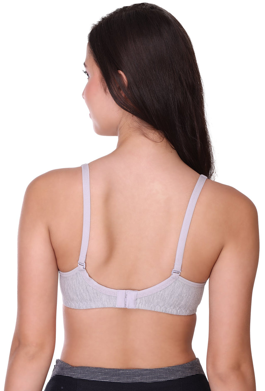 Sona Women Bra ,T-Shirt Bra, Seamed Bra, Sona  All Day, LINGERIE,SONAEBUY, Hoisery Cotton Bra, Non Wired Bra, T-Shirt Bra, D-Grey