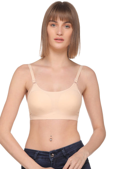 SONA Women's Cotton Perfecto Full Coverage Non-Padded Bra (Pink_30B) Pack  of 1 at  Women's Clothing store