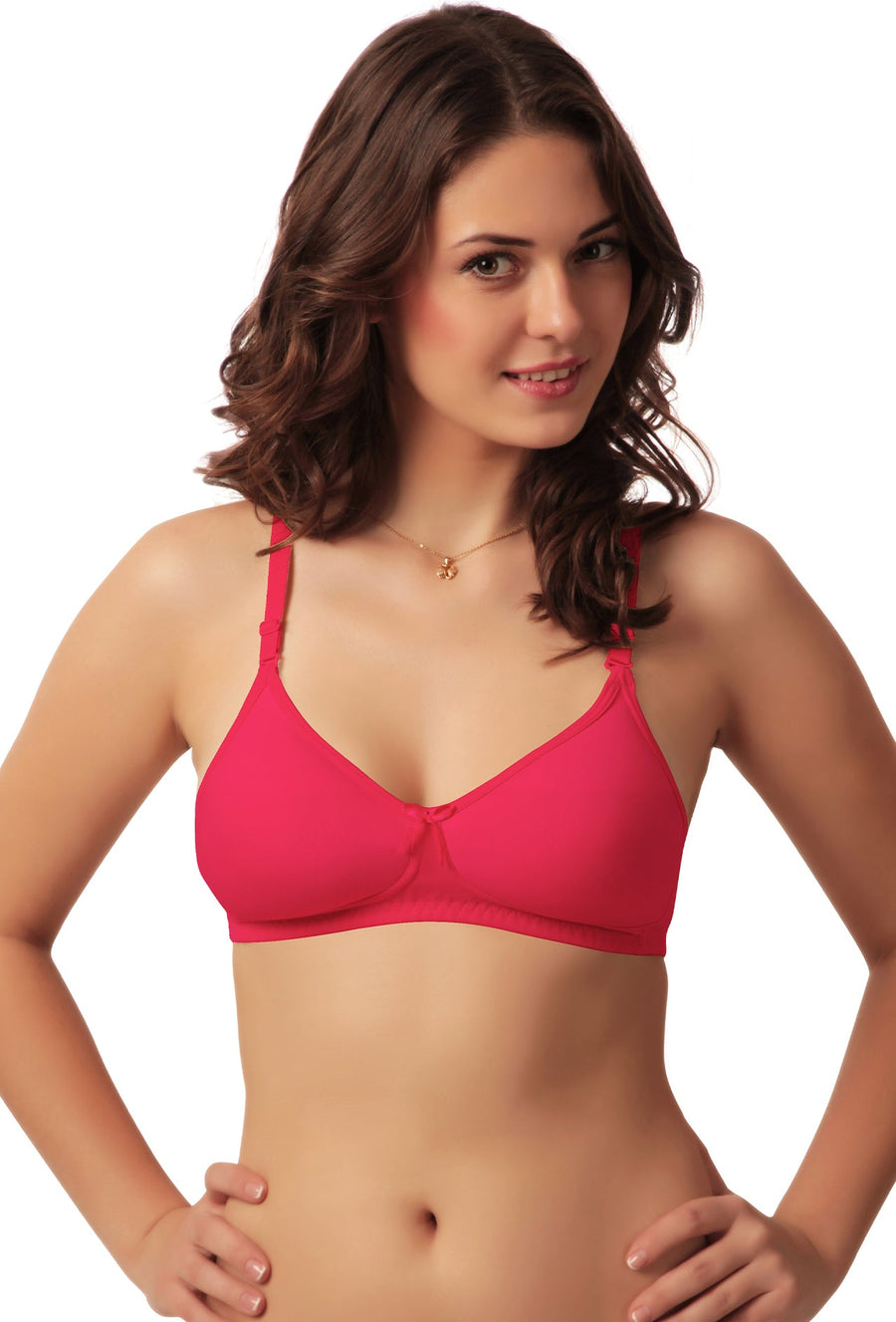 Sona Women Padded Bra, LINGERIE,SONAEBUY, Cool Bra, Lightly padded Bra, Multiway T-Shirt Bra, Hot Pink
