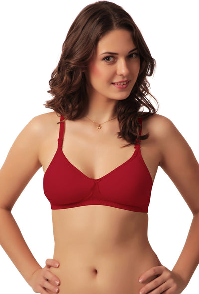 Cotton Hosiery Push-Up Sona Touch 36 Red Ladies Bra, Size: 36B, Printed at  Rs 50/piece in New Delhi