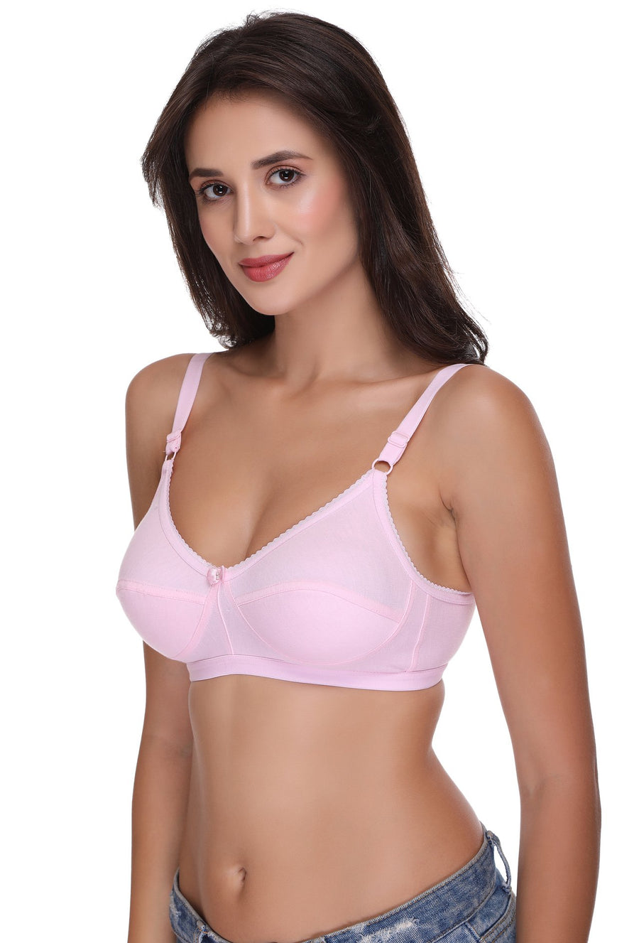 Sona Women Bra,T-Shirt Bra, Seamed Bra, Sona H04 Ladies Bra LINGERIE,SONAEBUY, Pink