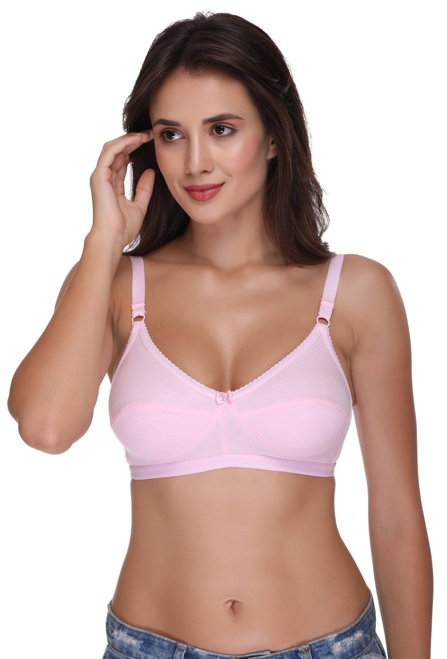 Sona Women Bra,T-Shirt Bra, Seamed Bra, Sona H04 Ladies Bra LINGERIE,SONAEBUY, Pink