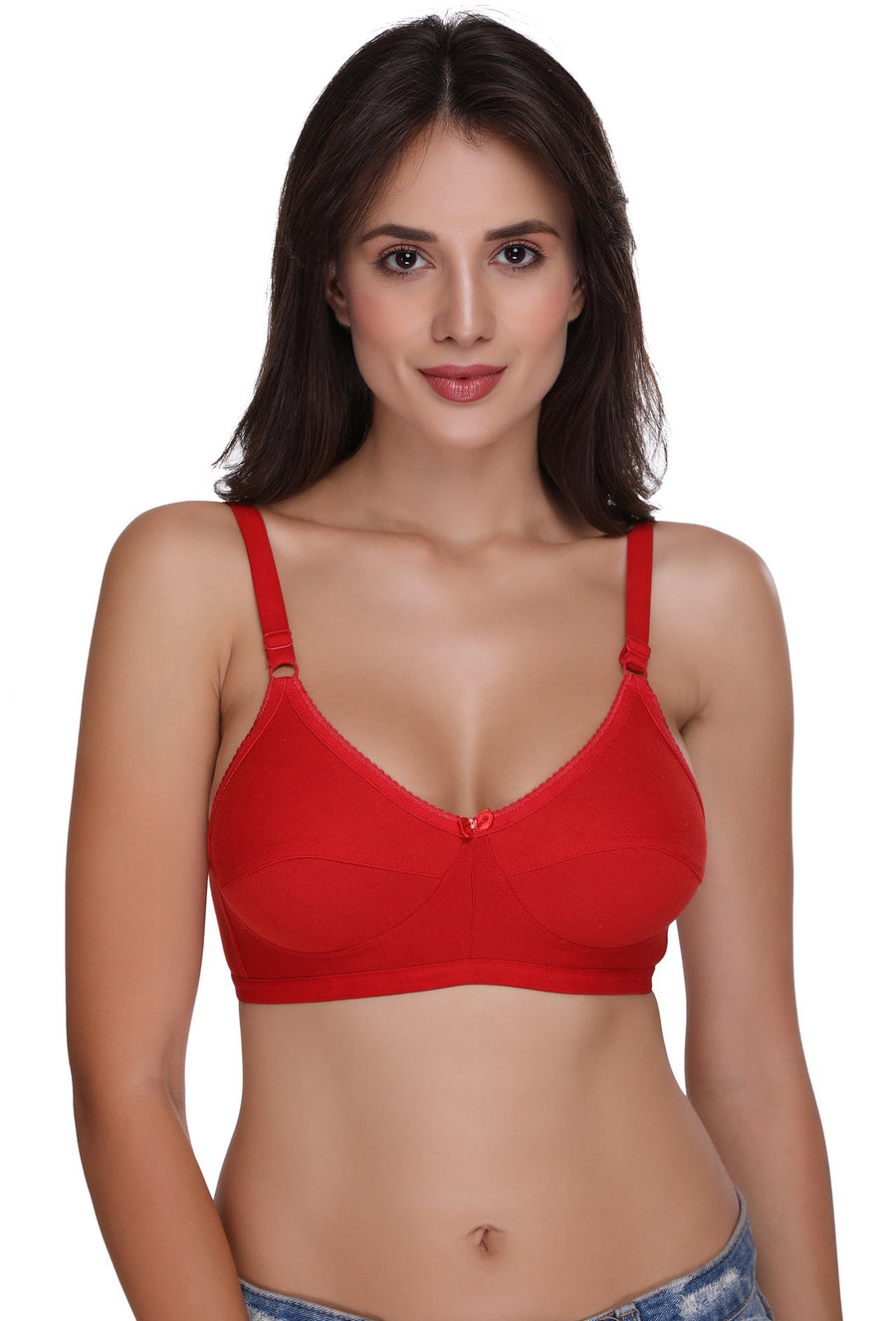 Sona Women Bra,T-Shirt Bra, Seamed Bra, Sona H04 Ladies Bra LINGERIE,SONAEBUY, Red