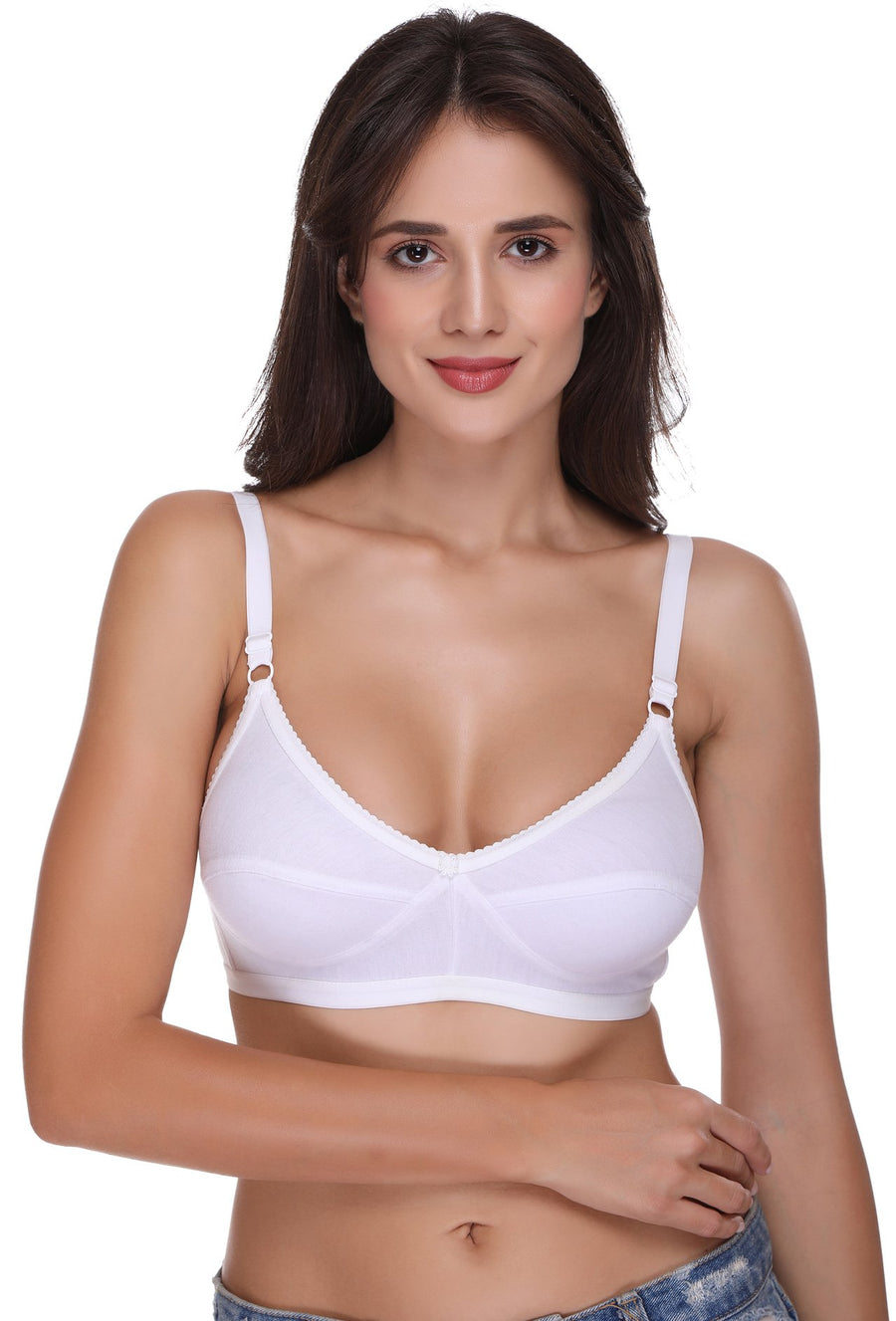 Sona Women Bra,T-Shirt Bra, Seamed Bra, Sona H04 Ladies Bra LINGERIE,SONAEBUY, White