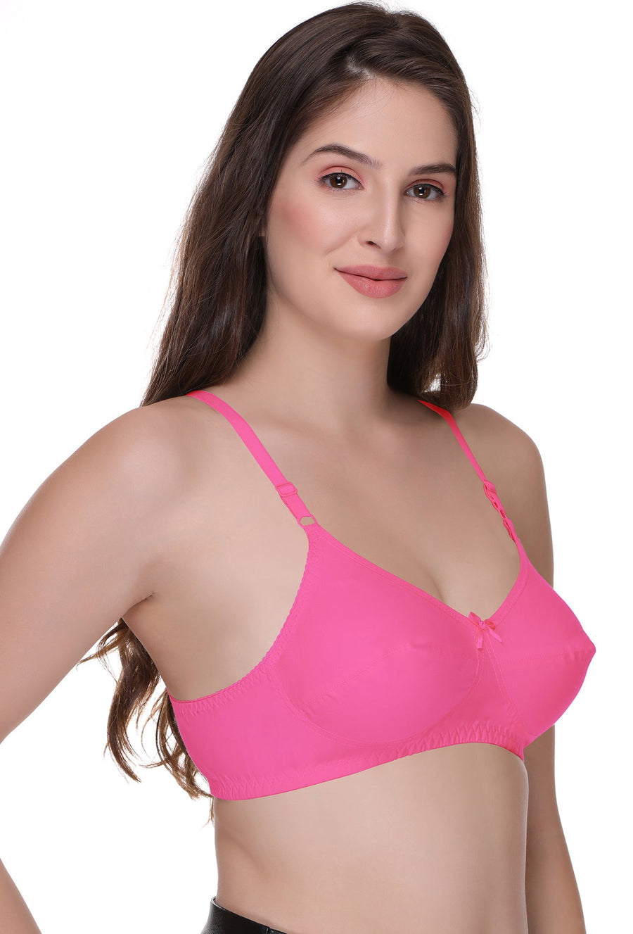Sona Women Bra , Cotton Bra, Minimizer Bra, Full Coverage Bra, Sona Bra, Sonaebuy, Sweety, Hot Pink
