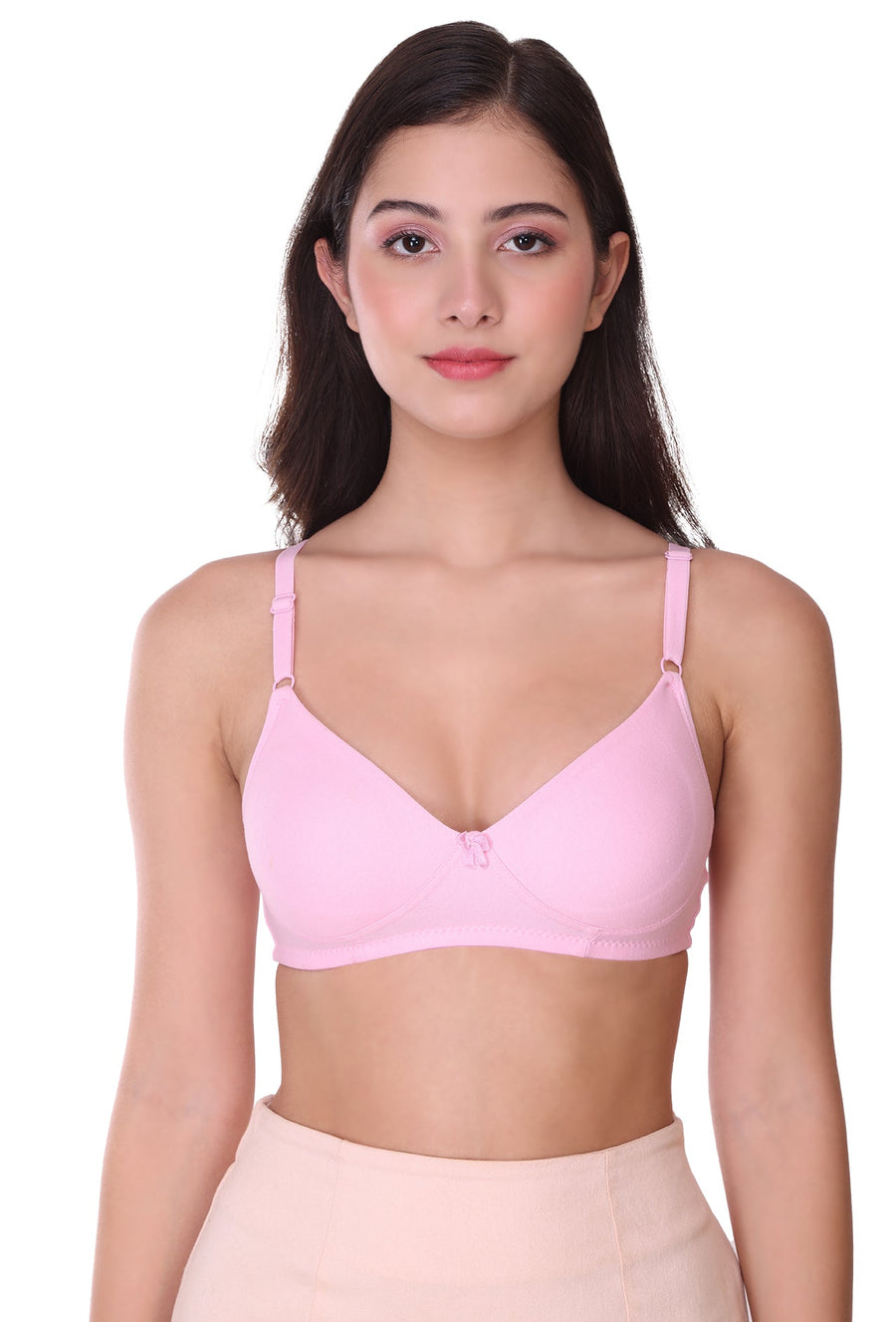 Sona Women Bra ,T-Shirt Bra, Seamless Bra, Sona  M1023, LINGERIE, SONAEBUY, Hoisery Cotton Bra, Non Wired Bra, T-Shirt Bra, B-Pink