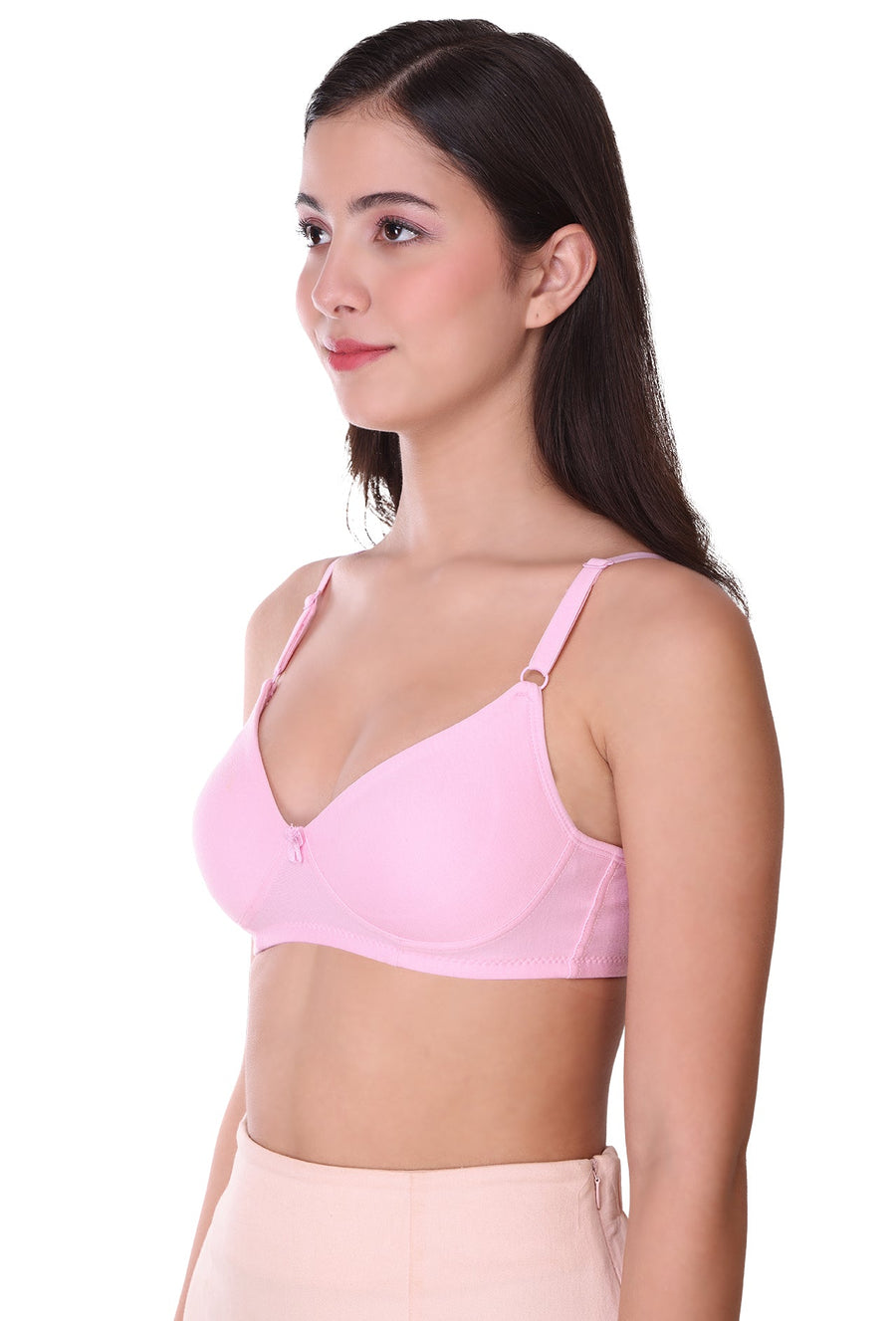 Sona Women Bra ,T-Shirt Bra, Seamless Bra, Sona  M1023, LINGERIE, SONAEBUY, Hoisery Cotton Bra, Non Wired Bra, T-Shirt Bra, B-Pink