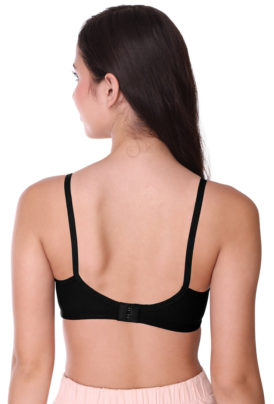 Sona Women Bra ,T-Shirt Bra, Seamless Bra, Sona  M1023, LINGERIE, SONAEBUY, Hoisery Cotton Bra, Non Wired Bra, T-Shirt Bra, Black