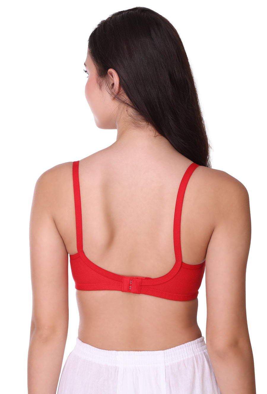 Sona Women Bra ,T-Shirt Bra, Seamless Bra, Sona  M1023, LINGERIE, SONAEBUY, Hoisery Cotton Bra, Non Wired Bra, T-Shirt Bra, Red