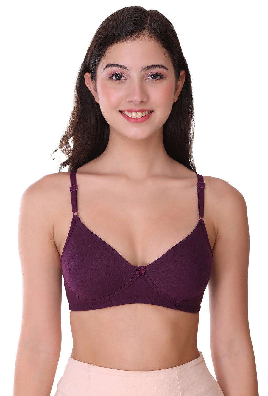 Sona Women Bra ,T-Shirt Bra, Seamless Bra, Sona  M1023, LINGERIE, SONAEBUY, Hoisery Cotton Bra, Non Wired Bra, T-Shirt Bra, Wine