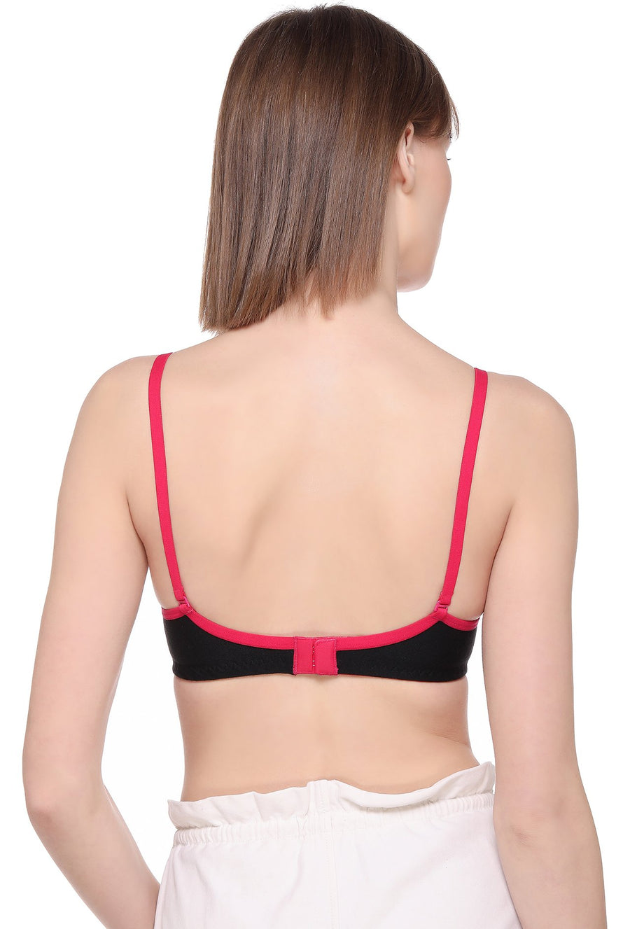 Sona Women Padded Bra, LINGERIE,SONAEBUY, SA 51, Lightly padded Bra, Multiway T-Shirt Bra, Hot Pink