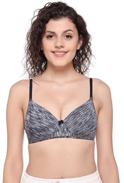 Buy PACK OF 4 SEAMLESS IMPORTED FABRIC PADDED BRA Online In India