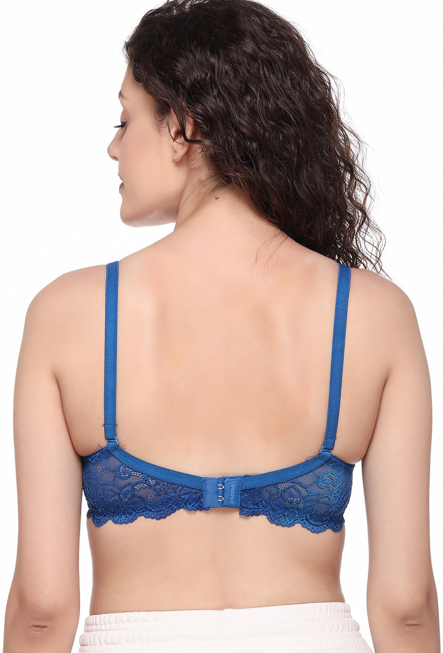 Sona Women Bra,Lace Bra, Bralette Bra, Bridal Bra, Underwired Bra, LINGERIE,SONAEBUY, SL004, Blue