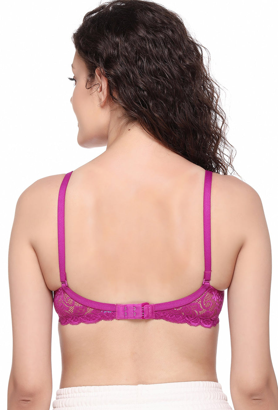 Sona Women Bra,Lace Bra, Bralette Bra, Bridal Bra, Underwired Bra, LINGERIE,SONAEBUY, SL004, Purple