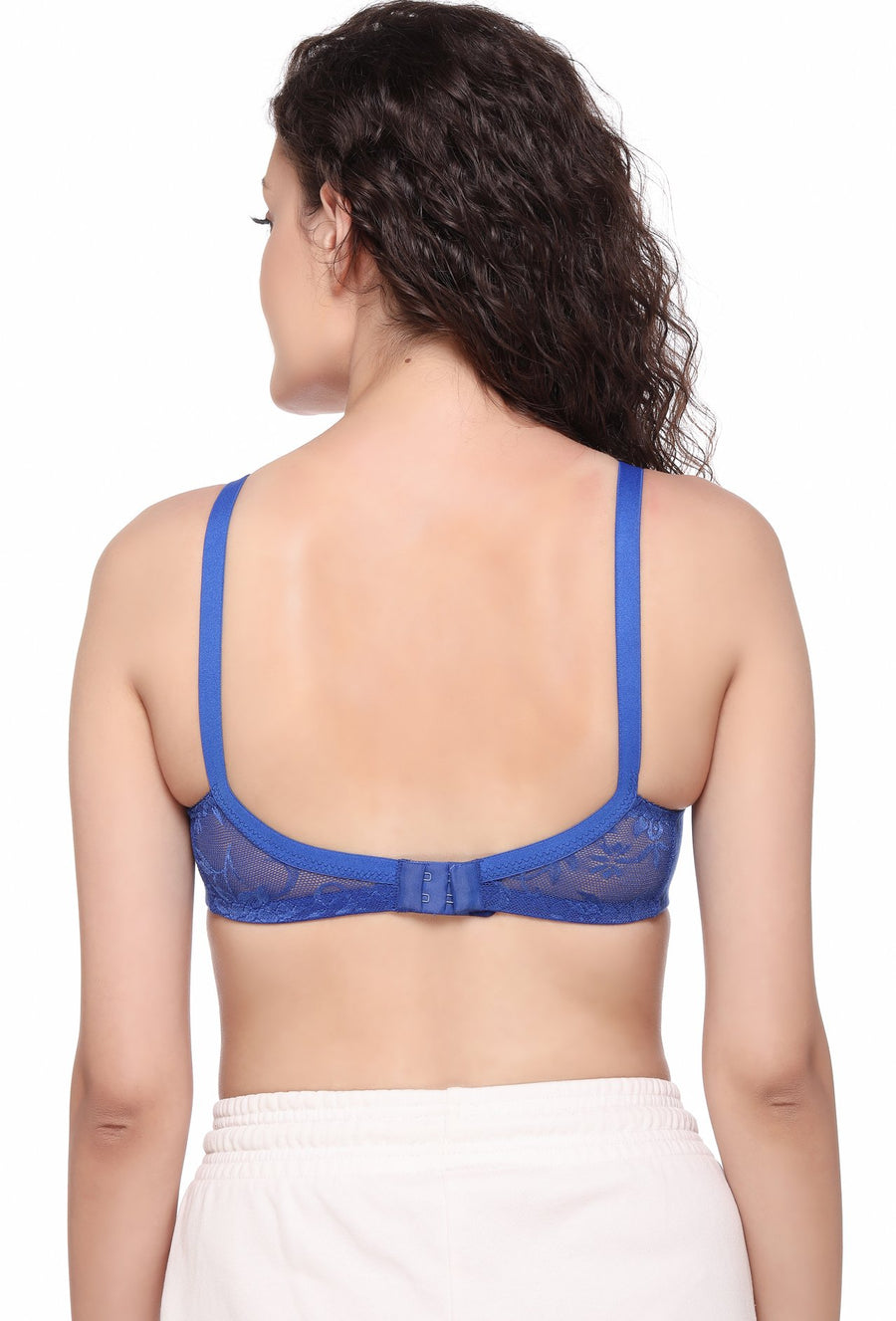 Sona Women Bra,Lace Bra, Bralette Bra, Bridal Bra, LINGERIE,SONAEBUY, SL007, Blue, Royal Blue