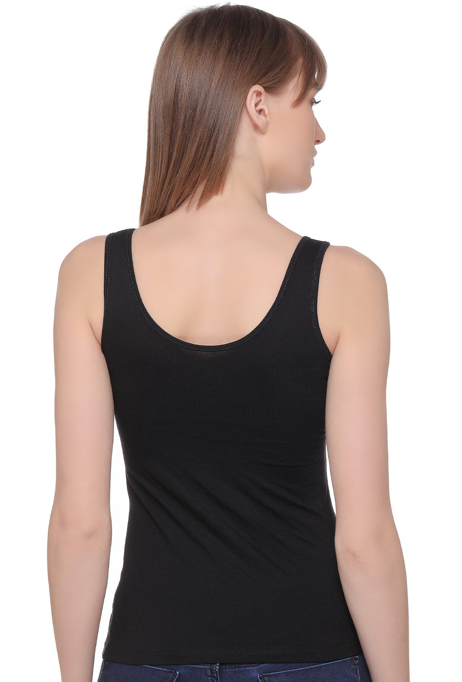 Sona Women Camisole, Camisole, SONAEBUY, Slips, Spagatti, Sports Camisole, Plain Camisole, Black