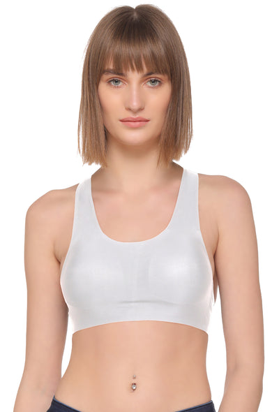 6-PACK Sofra Women's Seamless Sports Bra Convertible Bra - One Size  (BR0160SP1)