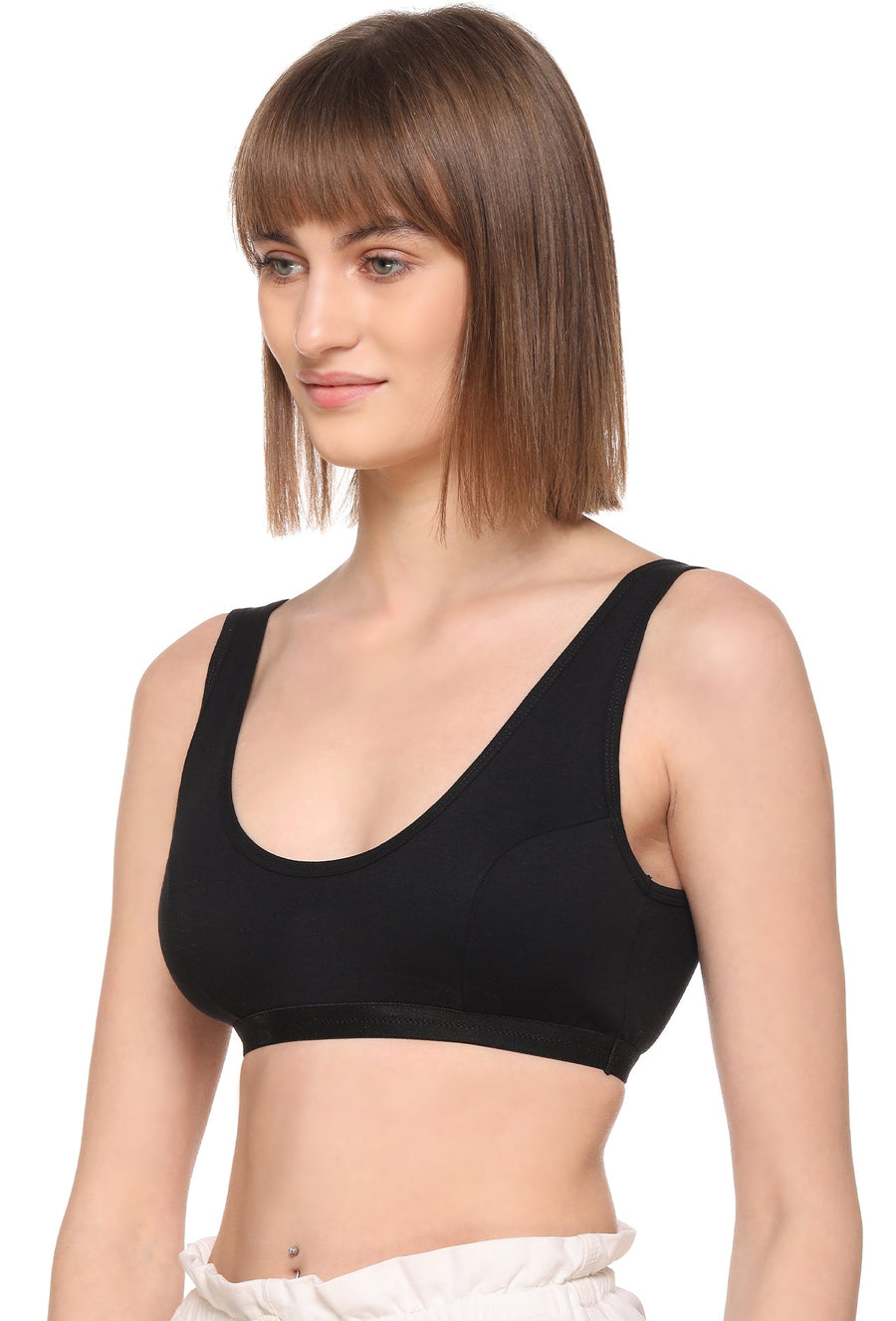 Sona Women Bra ,Sports Bra, Gym Bra, High Impact Bra, Exercise Bra, SONAEBUY, Sport Bra 010, Black