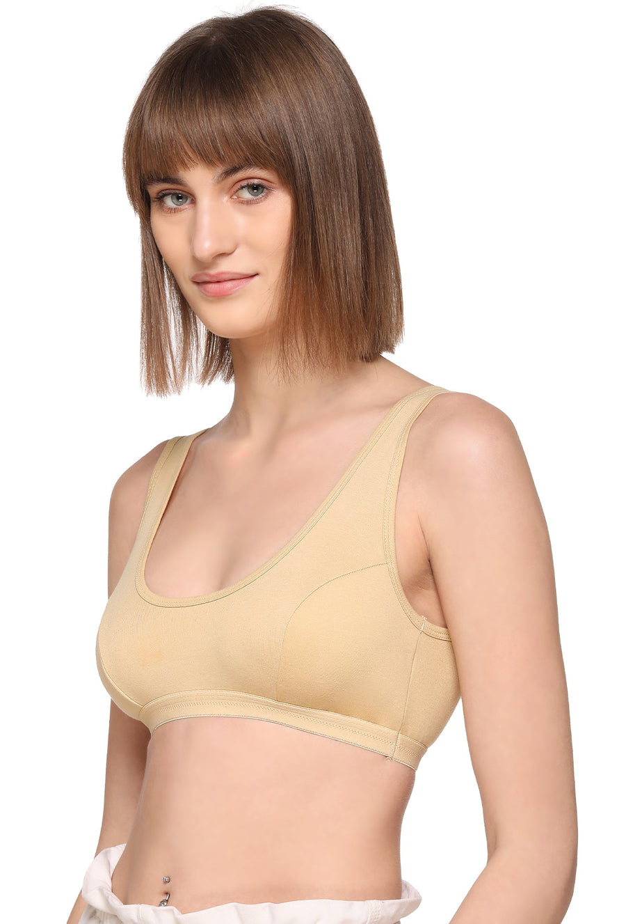 Sona Women Bra ,Sports Bra, Gym Bra, High Impact Bra, Exercise Bra, SONAEBUY, Sport Bra 010, Skin