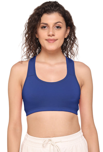Buy SONA Women's SB 806 Full Coverage Padded Seamless Front Zipper Sports  Bra with Removable Pads Online at Best Prices in India - JioMart.