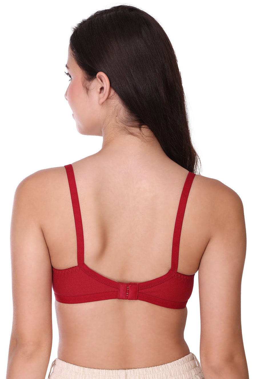 Sona Women Bra ,T-Shirt Bra, Seamed Bra, Sona  Wellfitz, LINGERIE,SONAEBUY, Hoisery Cotton Bra, Non Wired Bra, T-Shirt Bra, Maroon